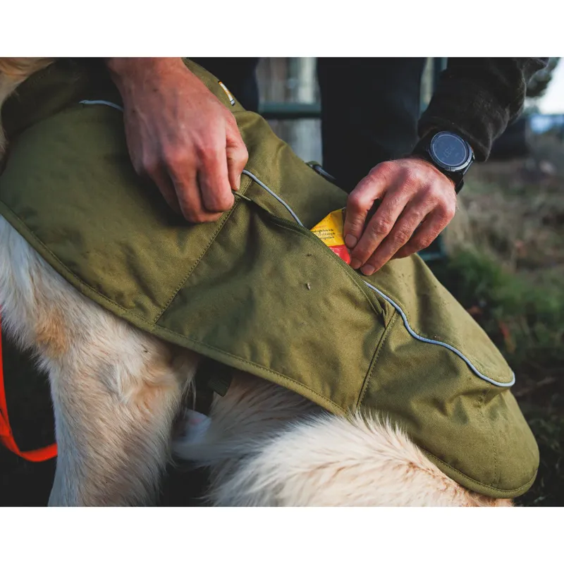 Ruffwear Overcoat Fuse Insulated Vest Cedar Green-8