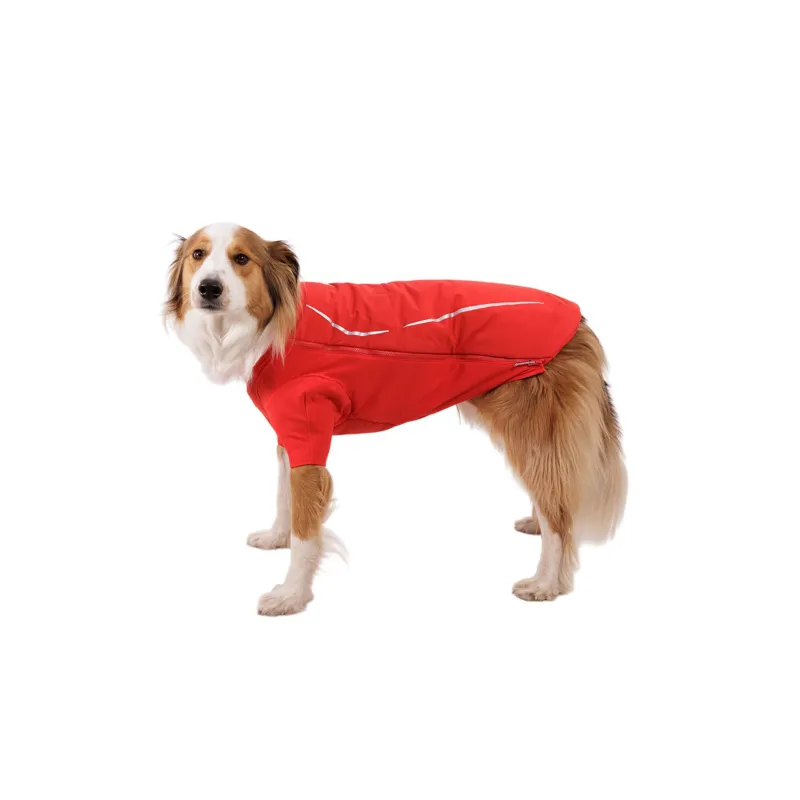Ruffwear Powder Hound Waterproof Insulated Jacket Red Currant-1