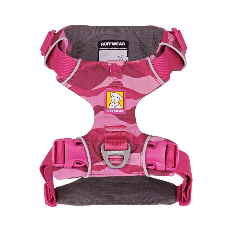 Ruffwear Front Range Harness Pink Mountains-1