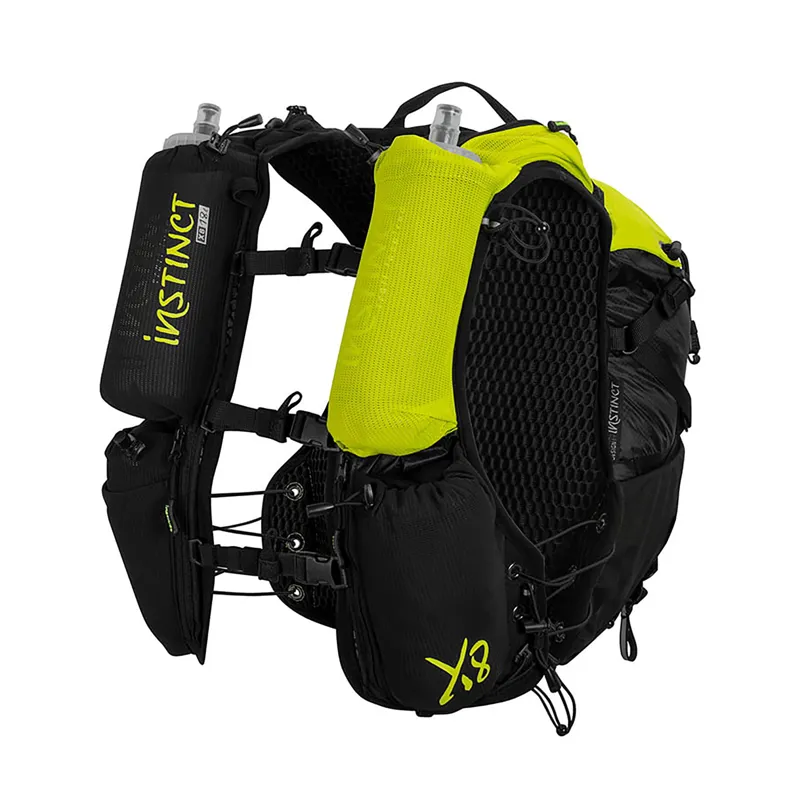Instinct X8 18L Trail Running Vest  Black/Green-1