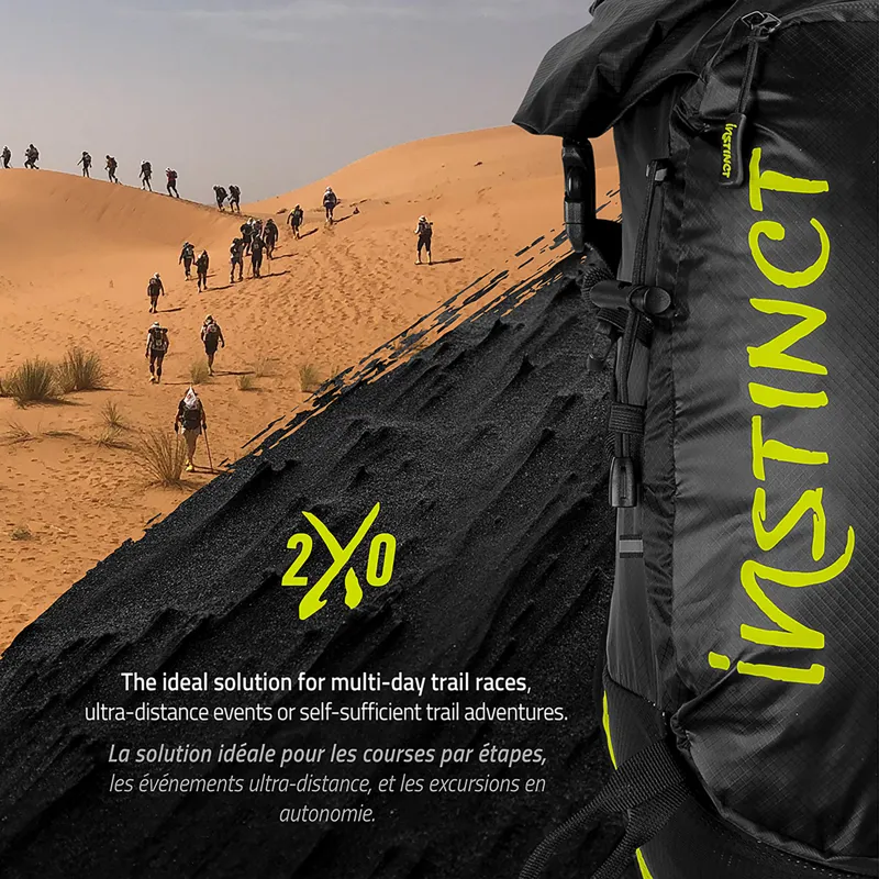 Instinct XX 20L Trail Running Vest Black/Green-5