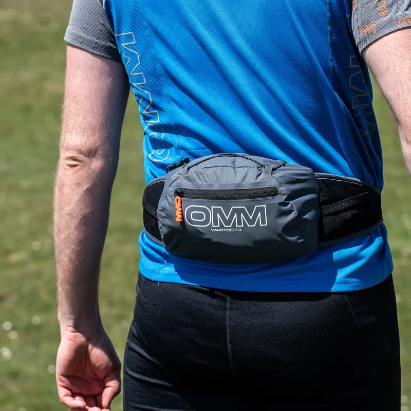 OMM Waistbelt 3 Running Mountain Belt Grey-5