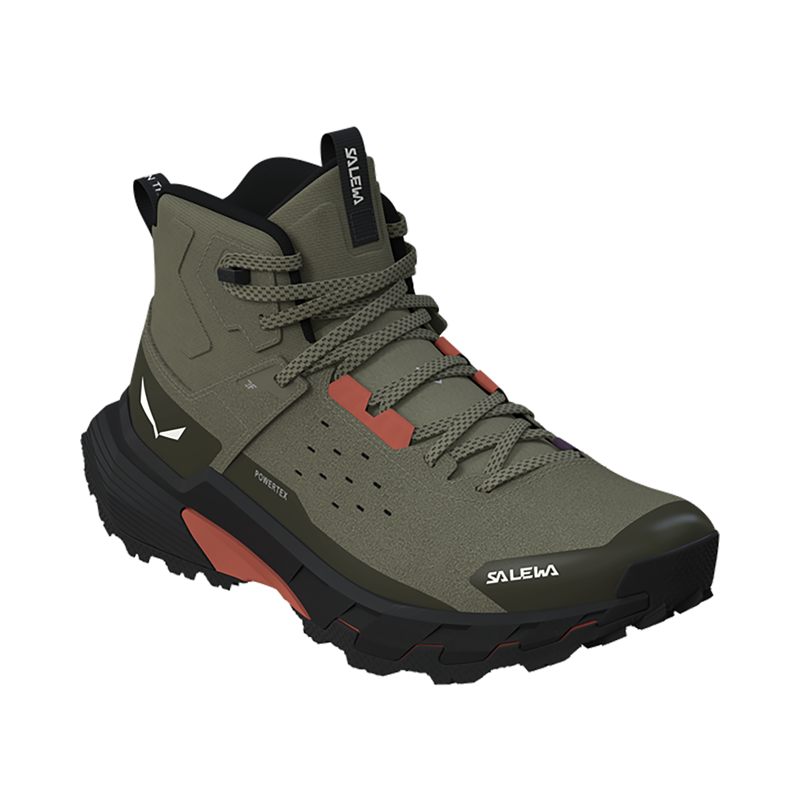 Salewa Women's Pedroc 2 LTR Mid PTX Waterproof Boots Green/Olive