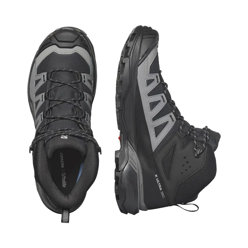 Salomon Mens X Ultra 360 Mid GTX Black-2
