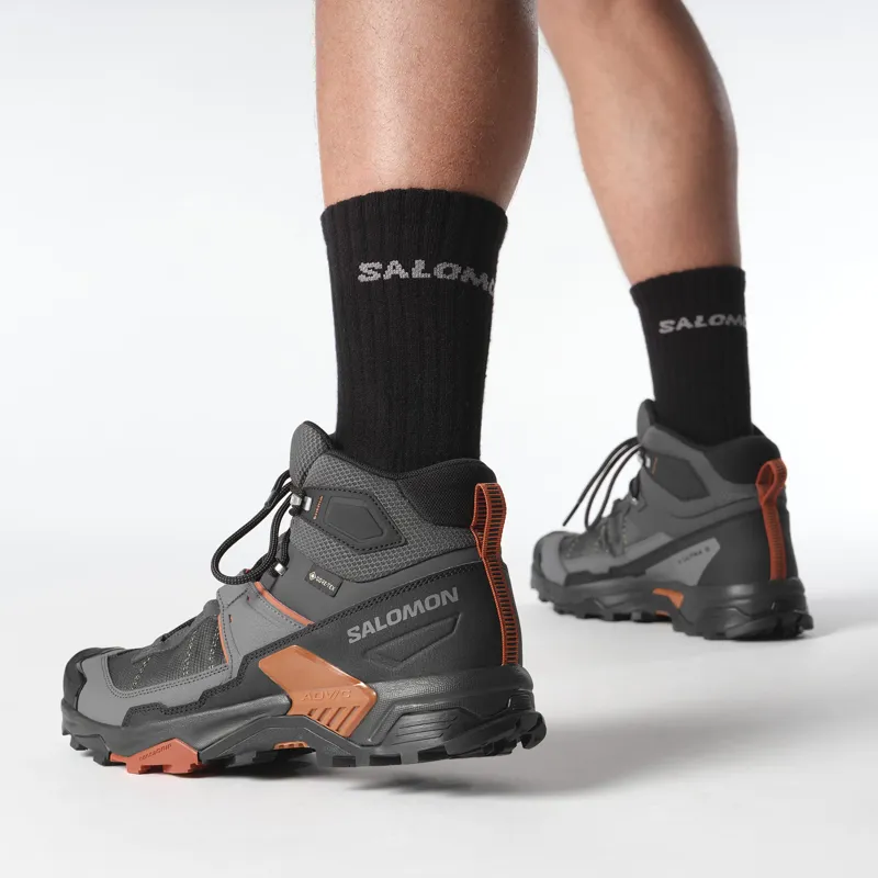 Salomon Mens X Ultra 5 Mid GTX Asphalt-4