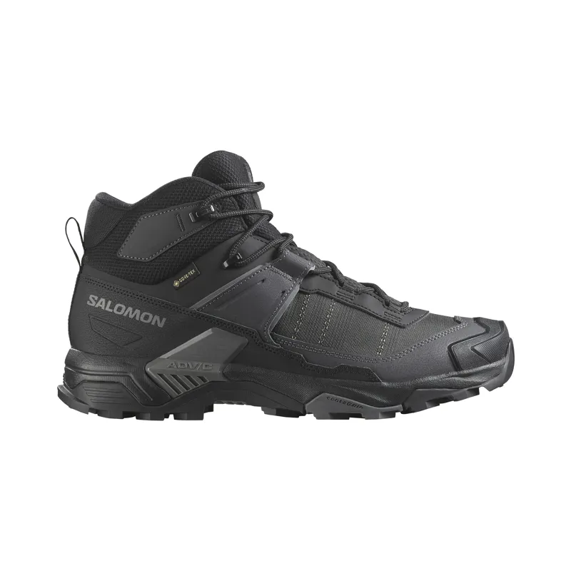 Salomon Mens X Ultra 5 Mid GTX Black