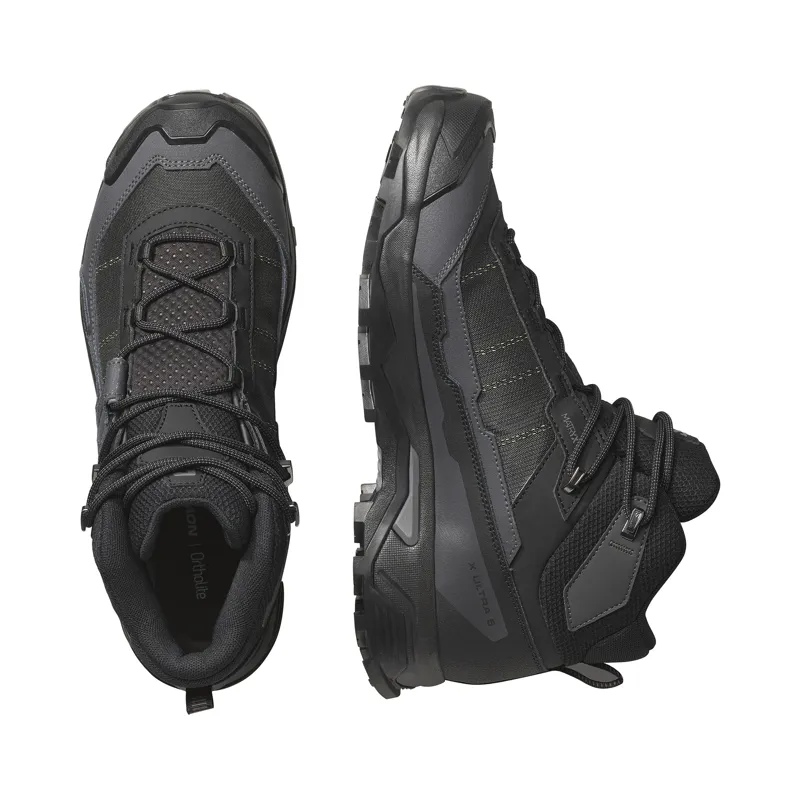 Salomon Mens X Ultra 5 Mid GTX Black-2