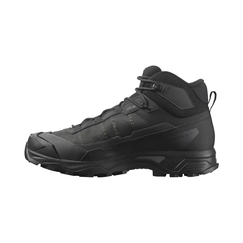 Salomon Men's X Ultra 5 Mid Wide GTX Black / Asphalt-3