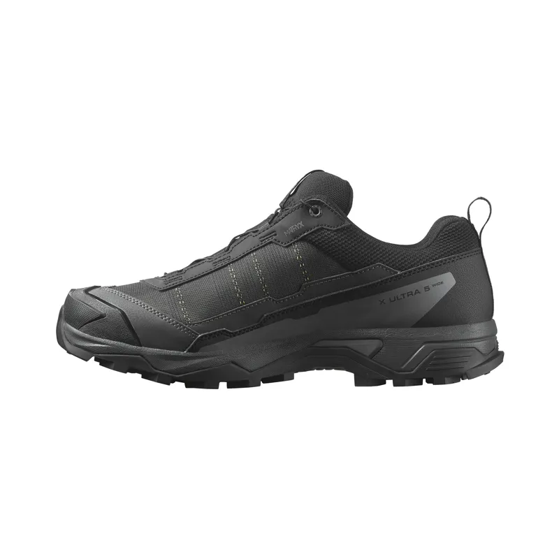 Salomon Men's X Ultra 5 Wide GTX Black / Asphalt-3