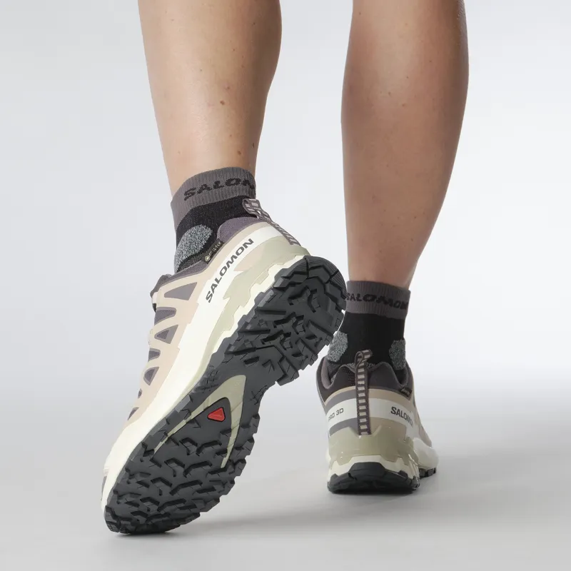 Salomon Women's Xa Pro 3D V9 GTX Nine Iron / Oxford Tan-4