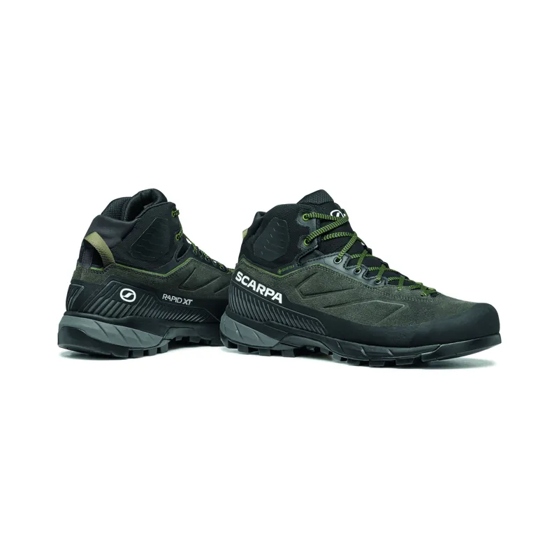 Scarpa Men's Rapid XT Mid GTX Shark/Military-5