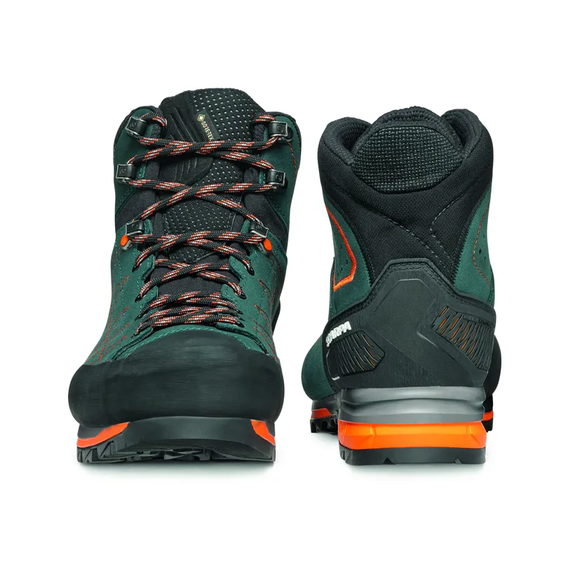 Scarpa Men's Zodiac TRK GTX Petrol/Rust Orange-2