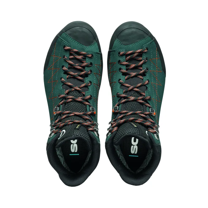 Scarpa Men's Zodiac TRK GTX Petrol/Rust Orange-4