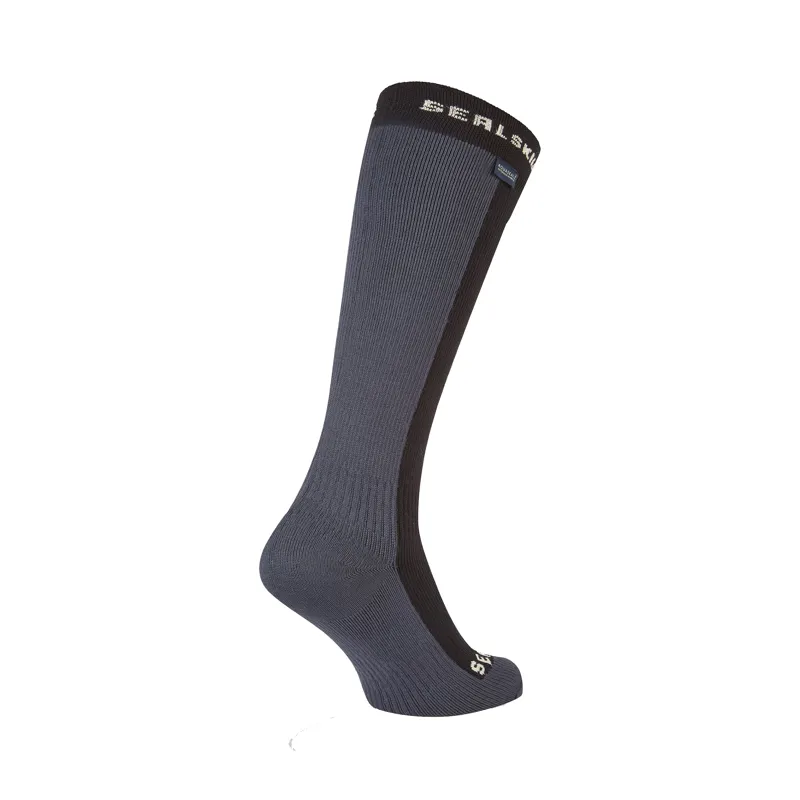 Sealskinz Worstead WP Cold Weather Knee Socks Black-1