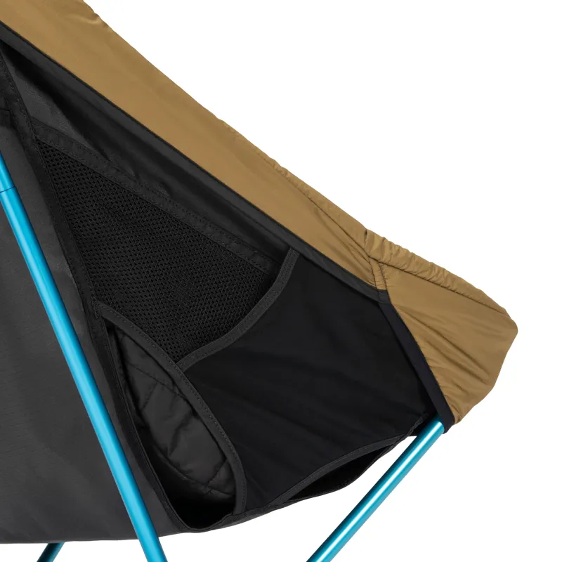 Helinox Chair One Highback re Seat Warmer  Black and Coyote Tan-9