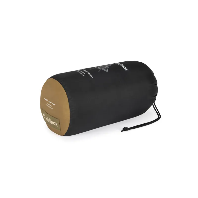 Helinox Chair One Highback re Seat Warmer  Black and Coyote Tan-12