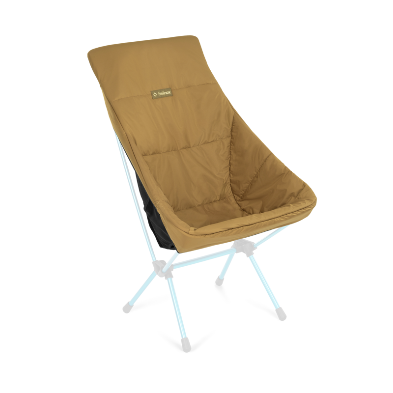 Helinox Chair One Highback re Seat Warmer  Black and Coyote Tan