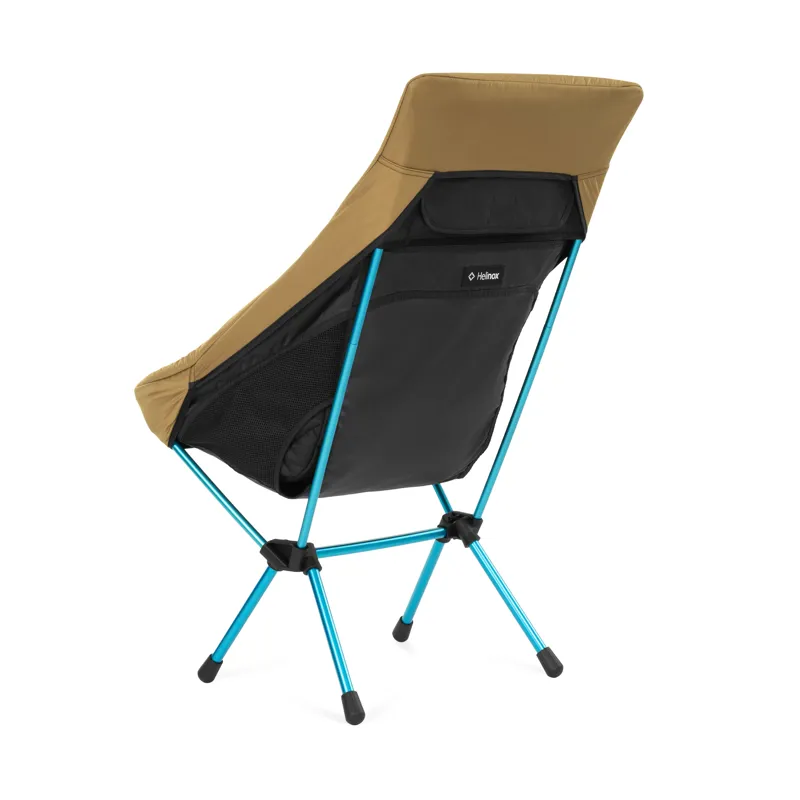 Helinox Chair One Highback re Seat Warmer  Black and Coyote Tan-4