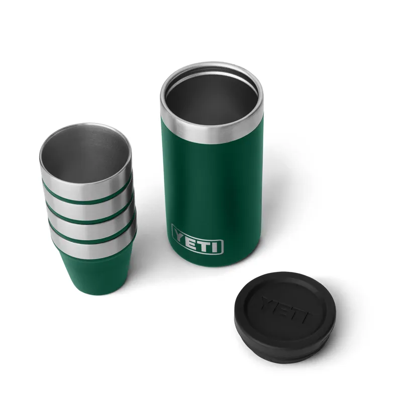 YETI Rambler Shot Glasses Black Forest Green-1