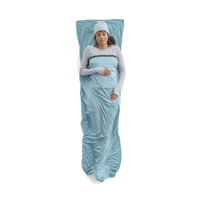 Sea to Summit Comfort Blend Sleep Bag Liner Rectangular with Sleeve-1