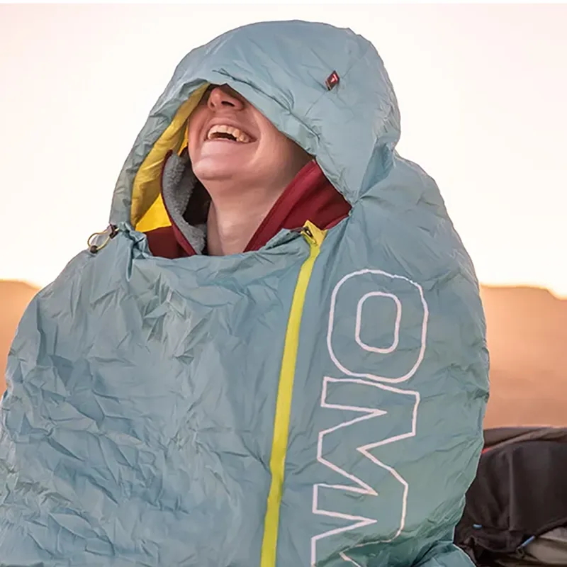 OMM Mountain Raid 233 Waterproof Sleeping Bag Aqua-5