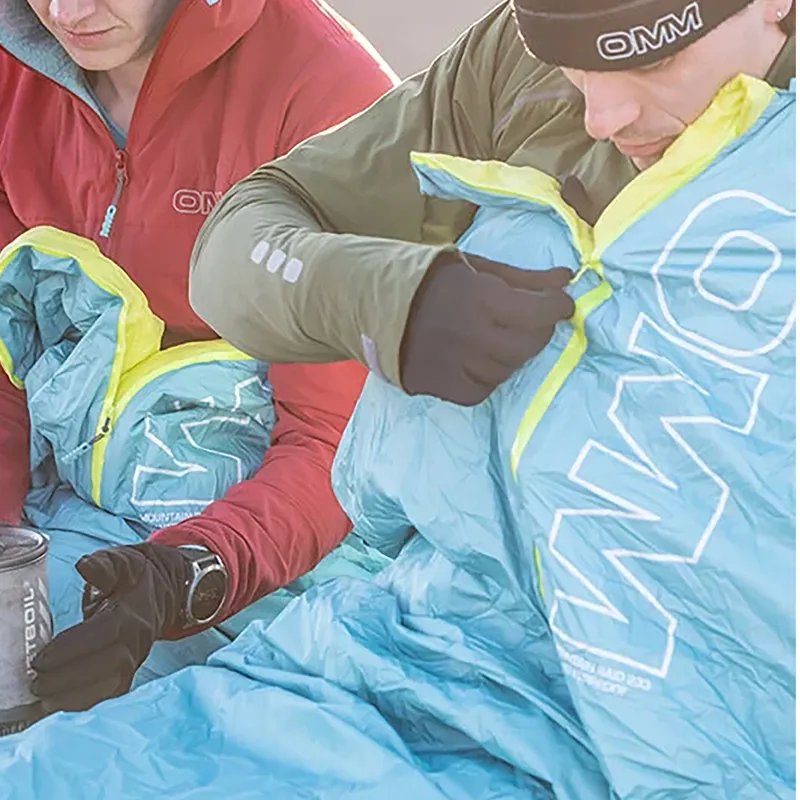 OMM Mountain Raid 233 Waterproof Sleeping Bag Aqua-4