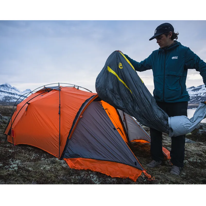 NEMO Sonic  -20 Long Sleeping Bag Goodnight Gray Torch-13