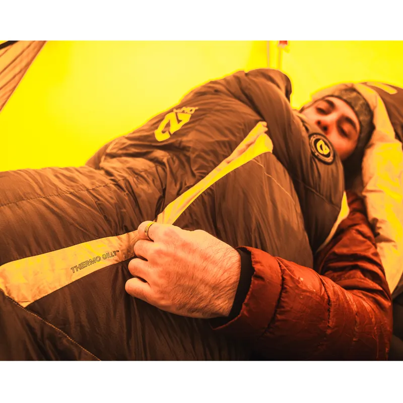 NEMO Sonic  -20 Long Sleeping Bag Goodnight Gray Torch-12