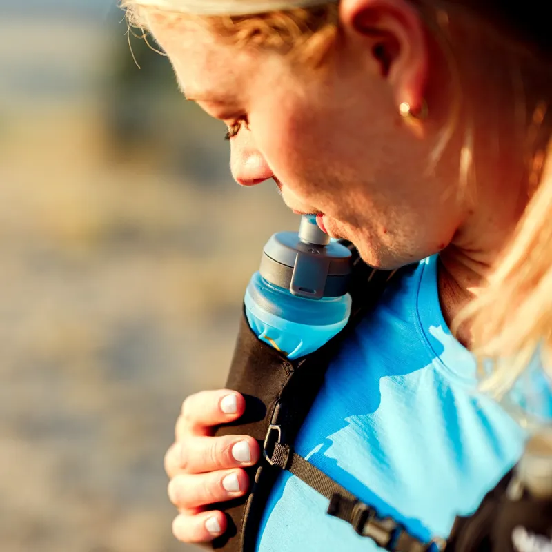 Hydrapak Softflask Speed 500ml Water Flask Malibu Blue-3