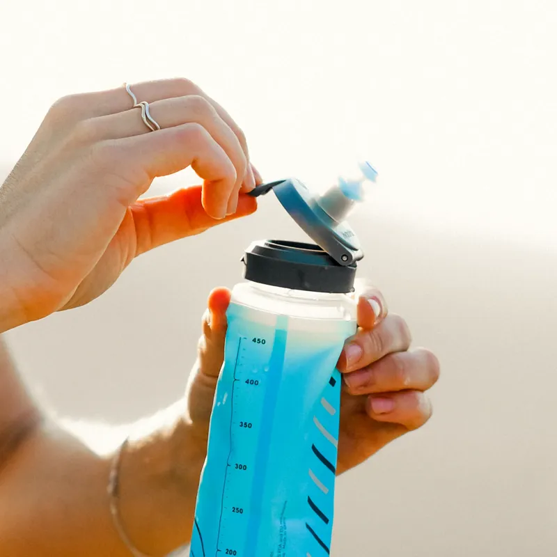 Hydrapak Softflask Speed 500ml Water Flask Malibu Blue-5