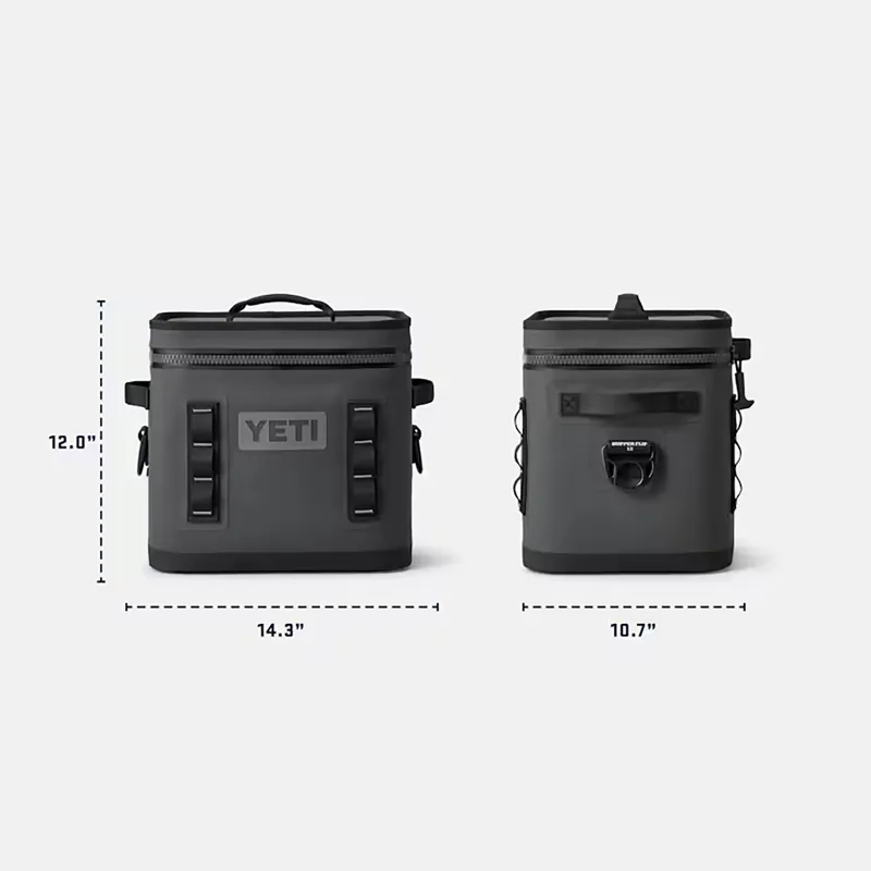 YETI Hopper Flip 12 Soft Cooler Grey/Blue-3