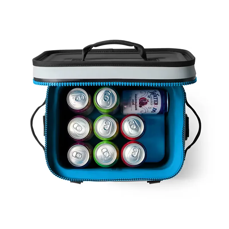 YETI Hopper Flip 12 Soft Cooler Grey/Blue-4