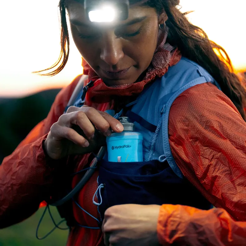 Hydrapak Softflask 150ml 2 Pack of Water Bottles Malibu Blue-6