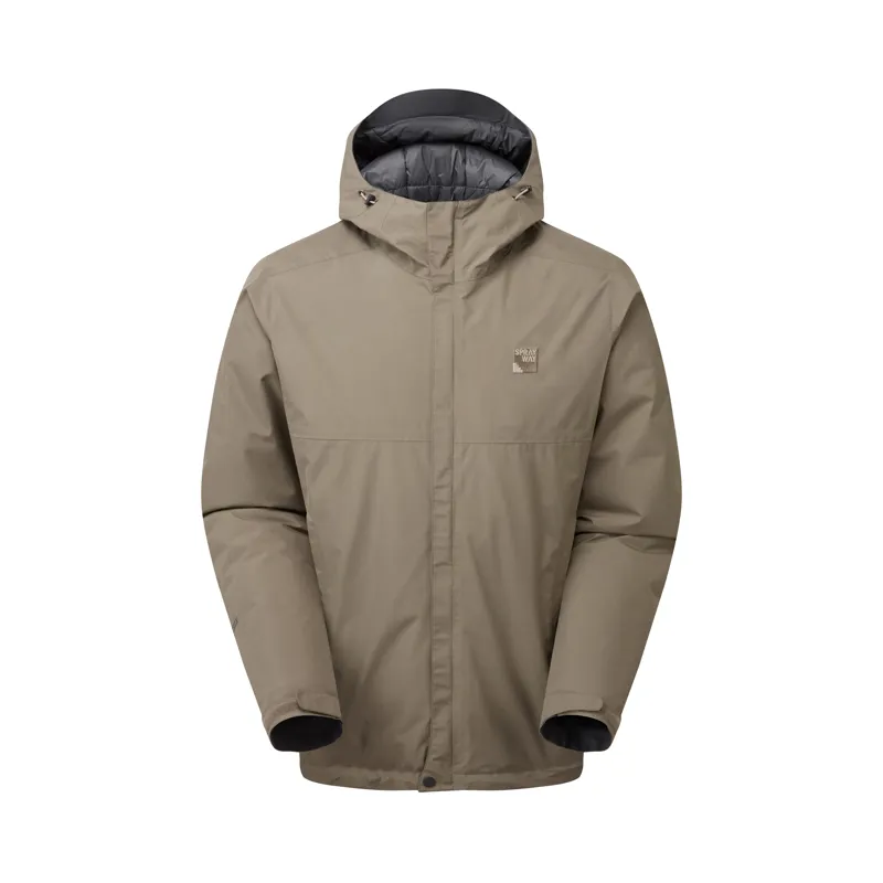 Sprayway Men's Vihar Insulated Jacket Brownstone