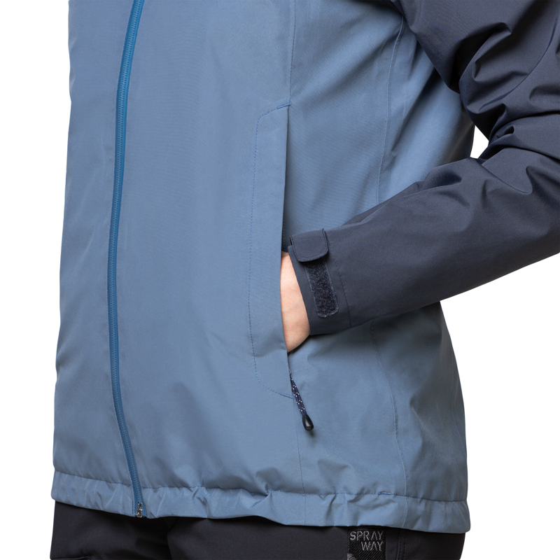 Sprayway Womens Sawel GTX Jacket Flint / Dark Graphite-10