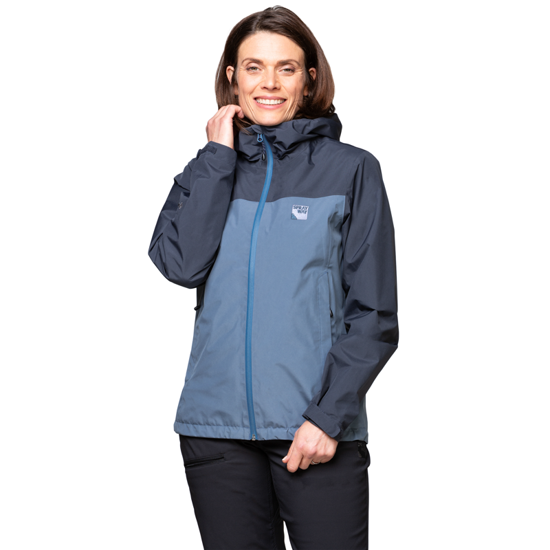 Sprayway Womens Sawel GTX Jacket Flint / Dark Graphite-6