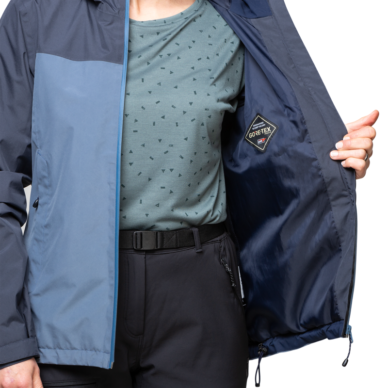 Sprayway Womens Sawel GTX Jacket Flint / Dark Graphite-9