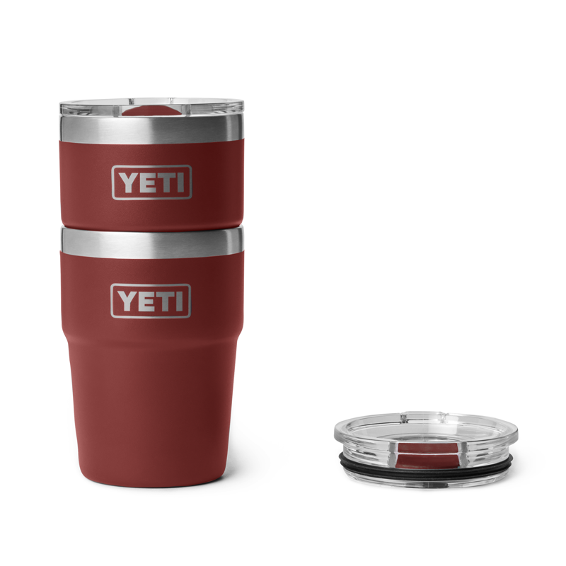 YETI Rambler 16oz Stackable Cup Stag Red-3