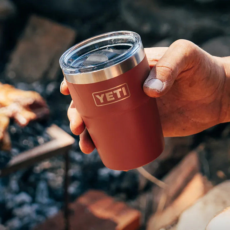 YETI Rambler 16oz Stackable Cup Stag Red-4