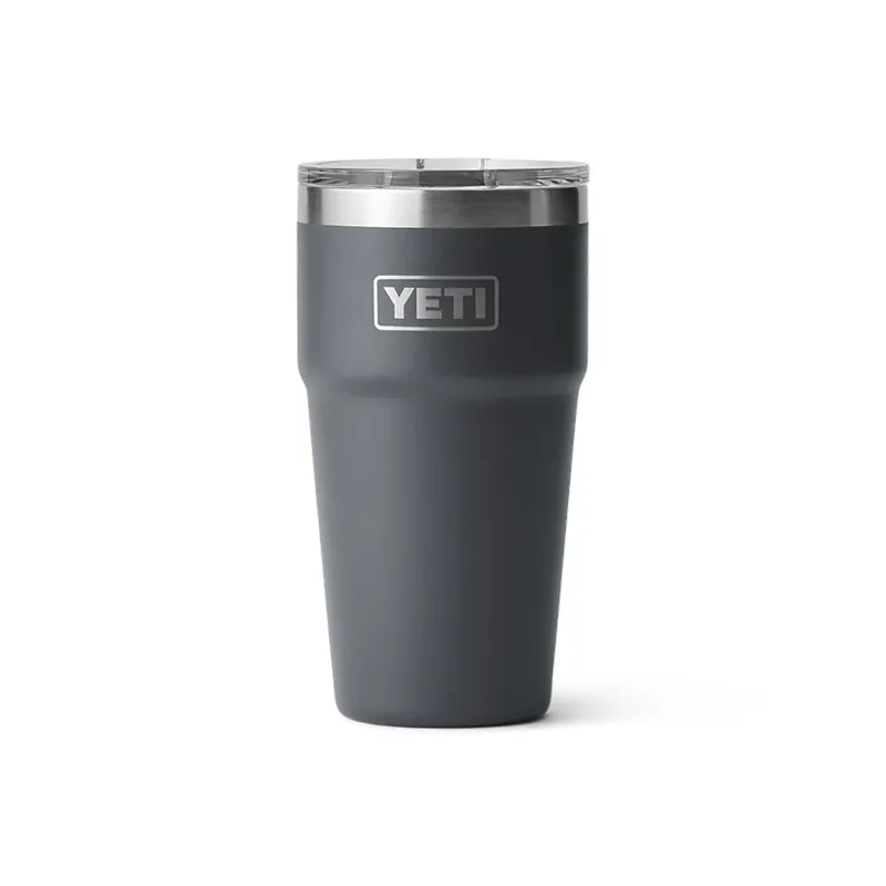 YETI Rambler 20oz Stackable Cup Charcoal