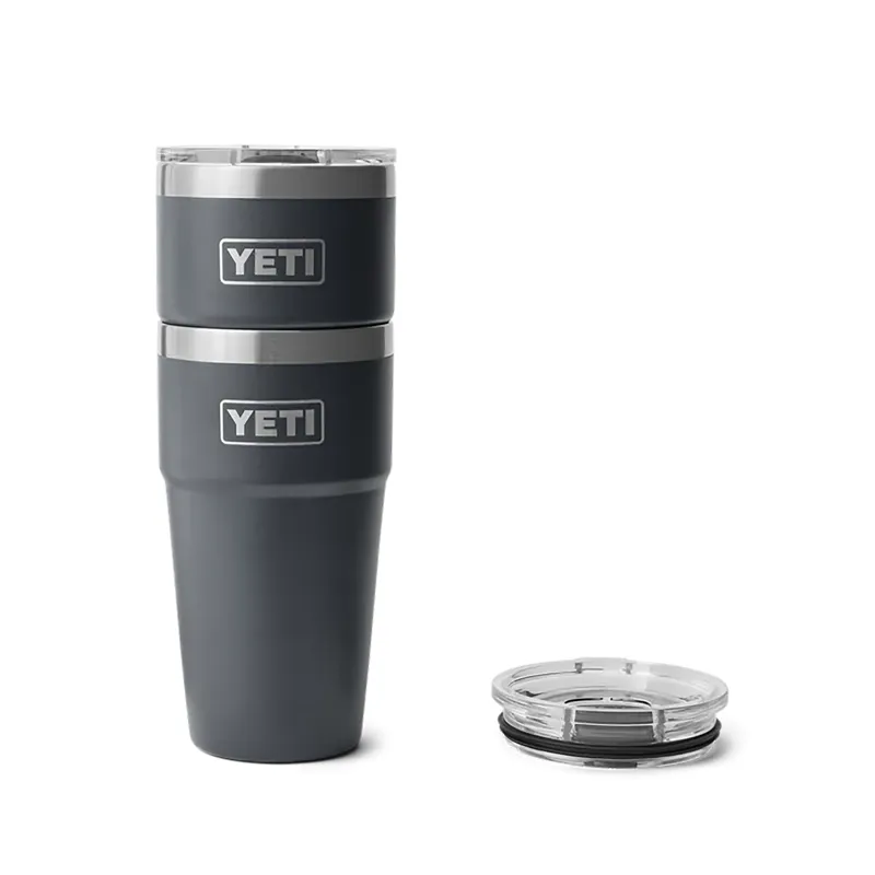 YETI Rambler 20oz Stackable Cup Charcoal-1