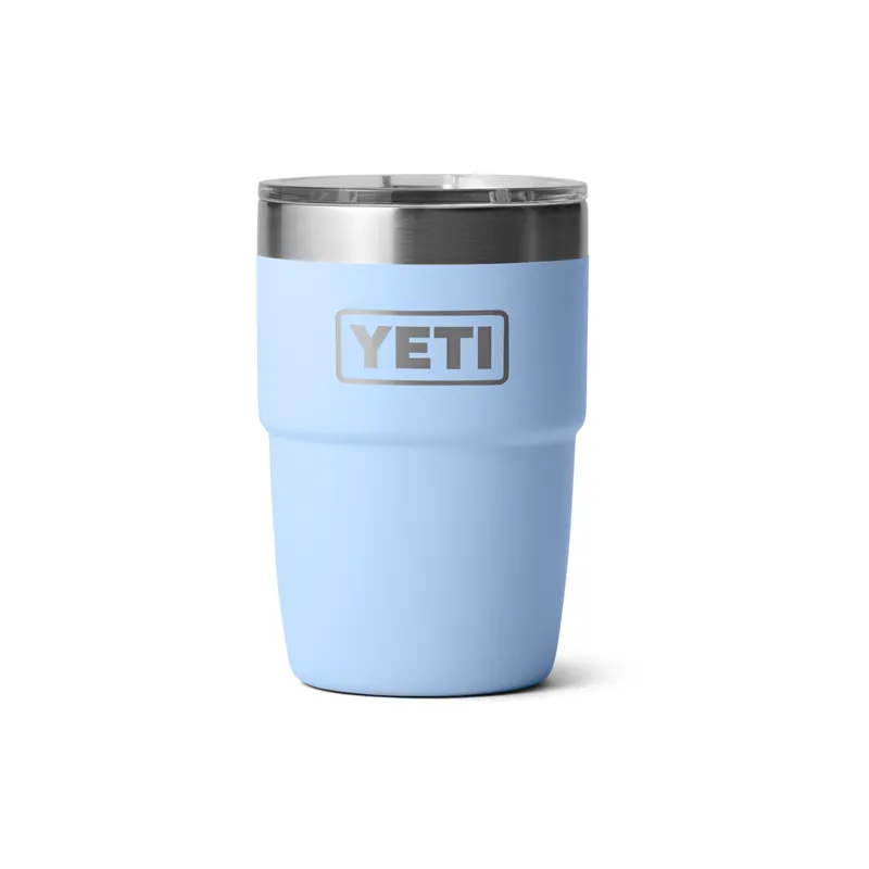 YETI Rambler 8oz Stackable Cup Big Sky Blue