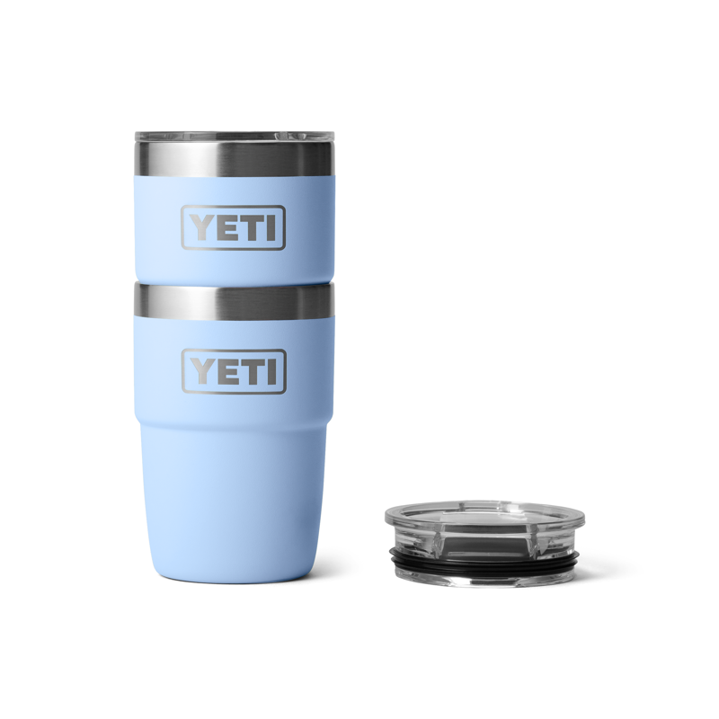 YETI Rambler 8oz Stackable Cup Big Sky Blue-3