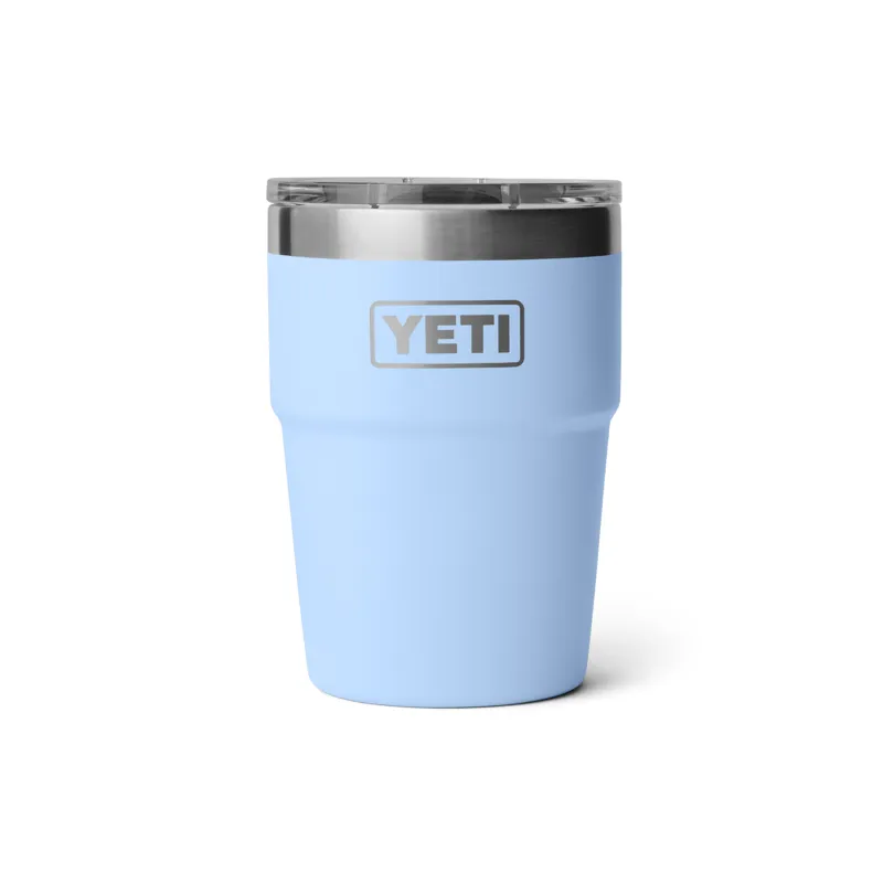 YETI Single 16oz Stackable Cup 2.0 Big Sky Blue