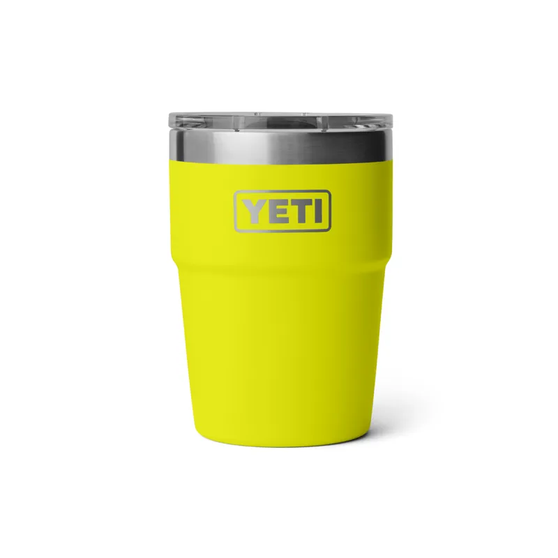 YETI Single 16oz Stackable Cup 2.0 Firefly Yellow