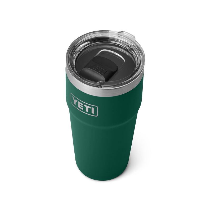 YETI Single 20oz Stackable Cup Black Forest Green-1
