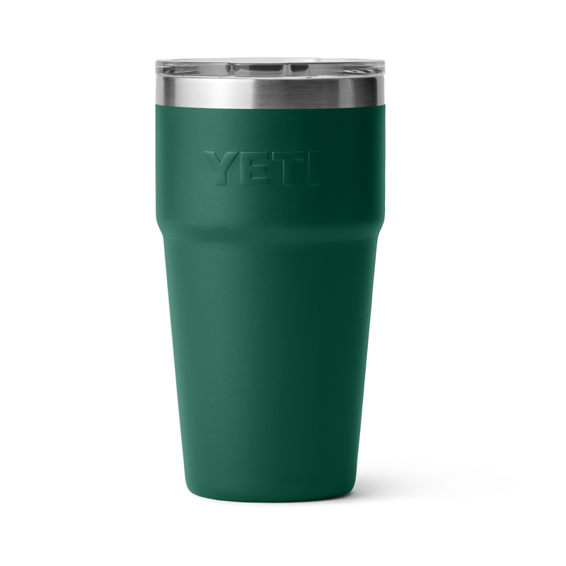 YETI Single 20oz Stackable Cup Black Forest Green-2