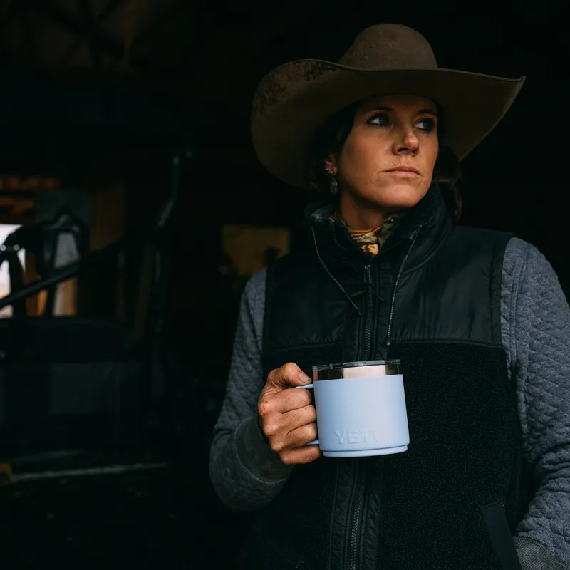 YETI Rambler 14oz Mug 2.0 Big Sky Blue-5