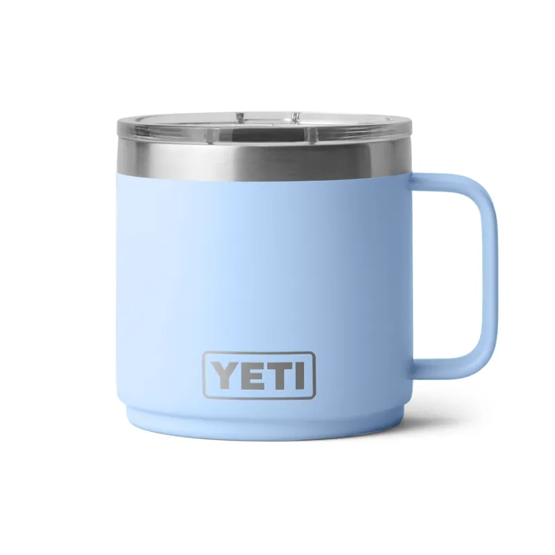 YETI Rambler 14oz Mug 2.0 Big Sky Blue
