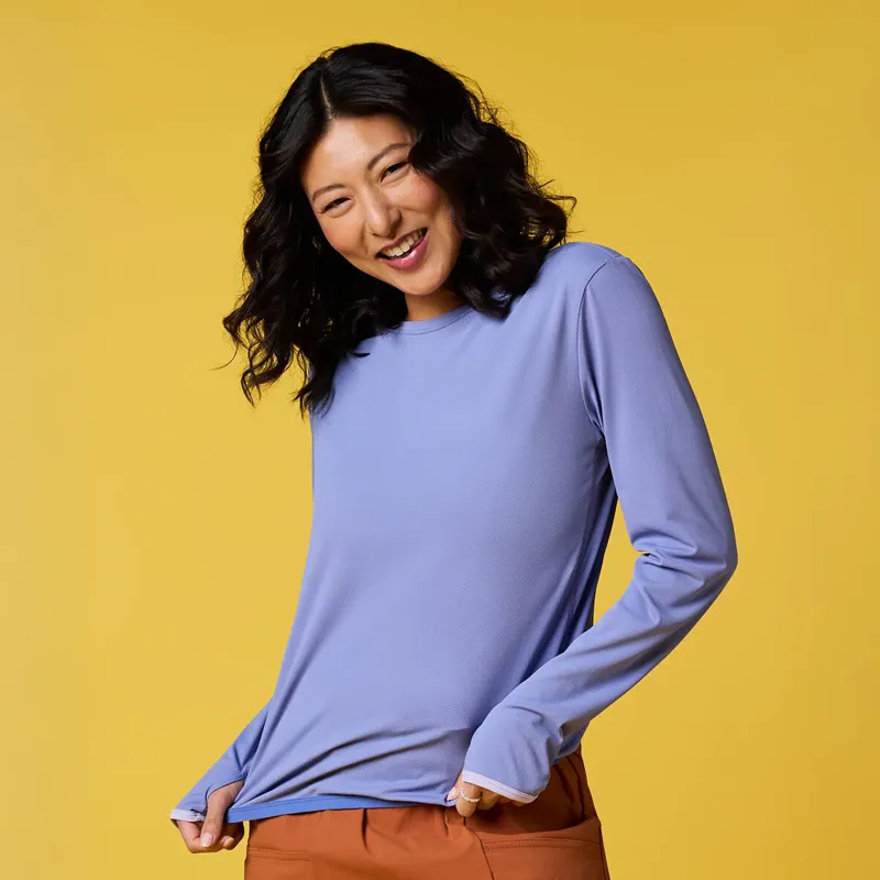 Cotopaxi Women's Sombra Sun Hoodie Aster-4